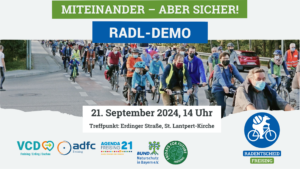 Mehr über den Artikel erfahren Aufruf zur Fahrraddemo