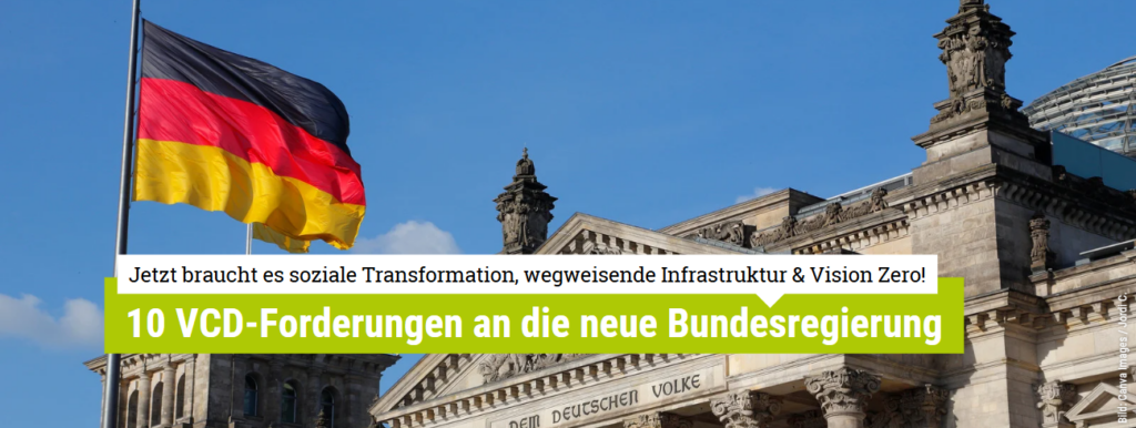 Forderungen Bundesregierung