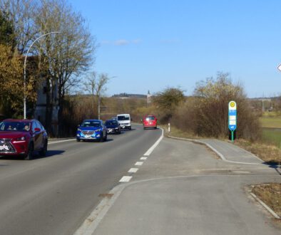 Abruptes Ende des Radwegs in Erlau (nach Zolling) Quelle: Andreas Kagermeier