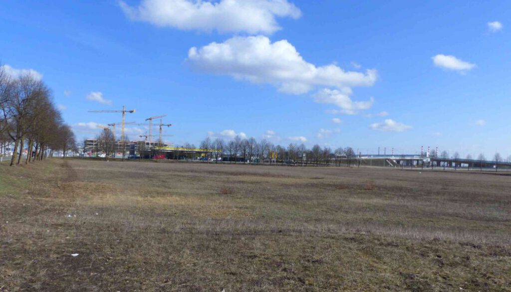 Gelände Eventarena am Flughafen München