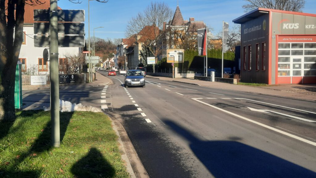 Schutzstreifen Dr.-von-Daller-Straße