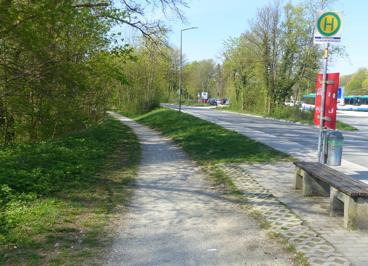 01: Start an der Korbiniansbrucke in Freising