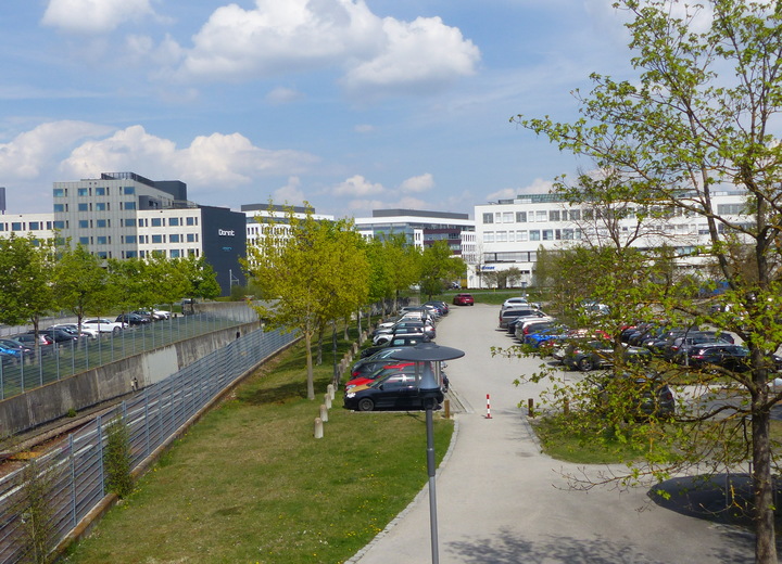 14: Trasse für 2. Bauabschnitt Hochbrück