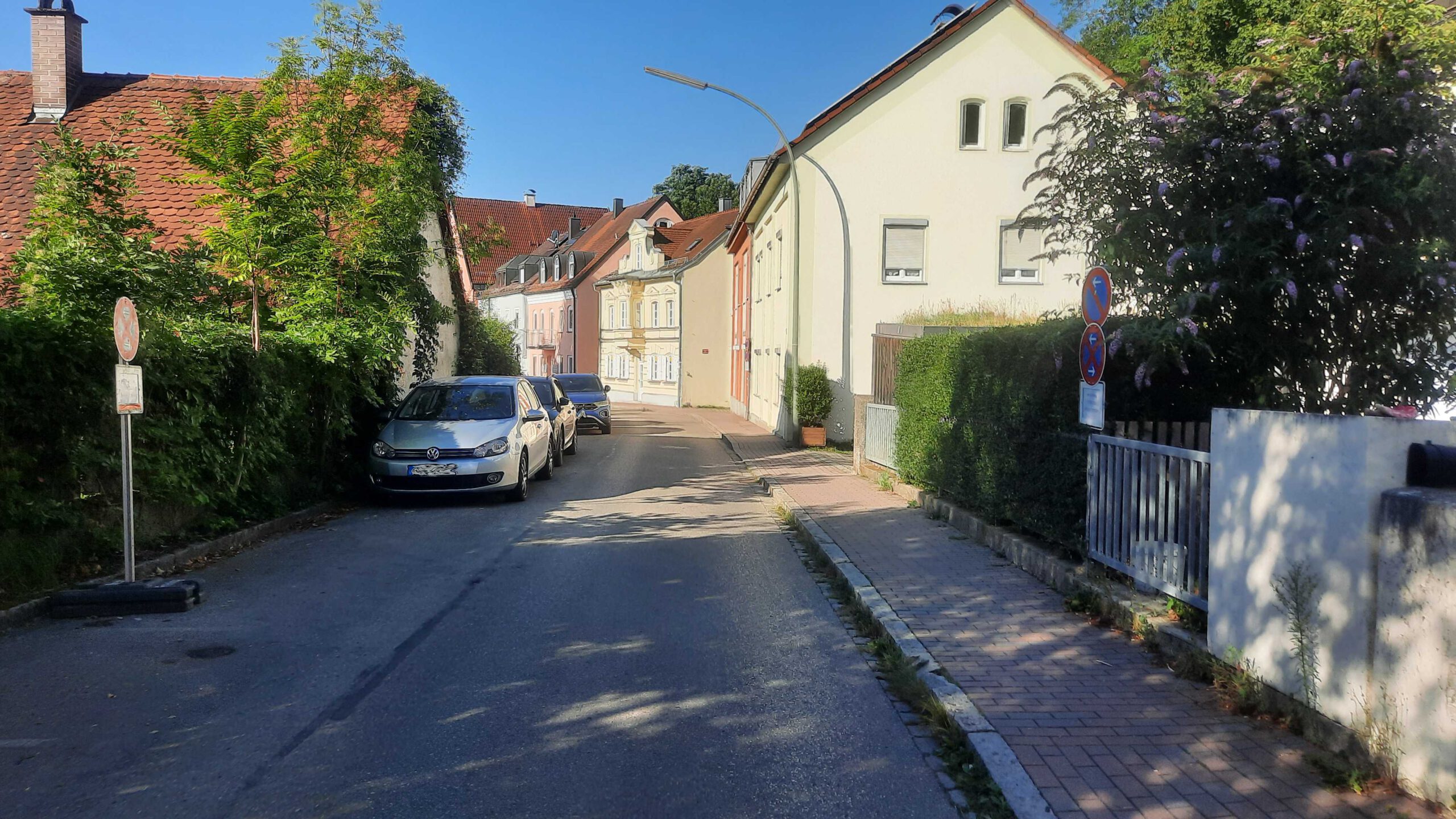 Alte Poststraße: Mangelhafte Fußwege