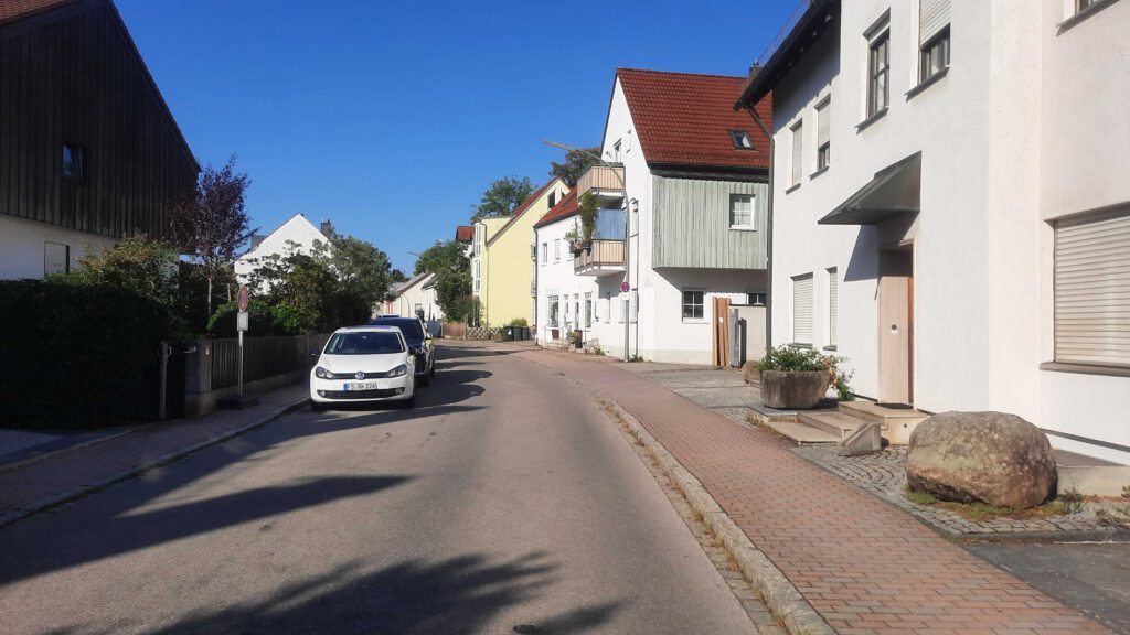 Alte Poststraße: Mangelhafte Fußwege