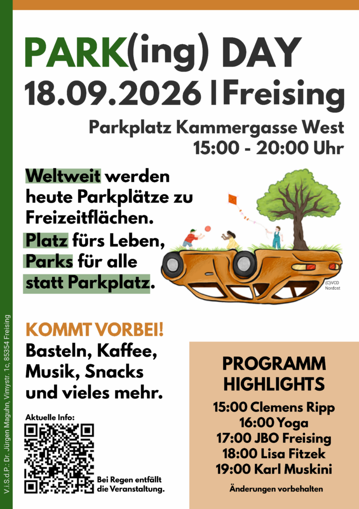 4. Freisinger Park(ing) Day